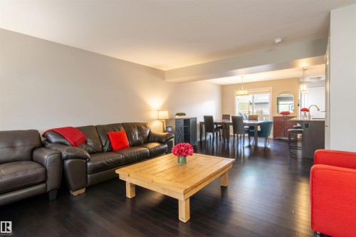 136 Cy Becker Boulevard, Edmonton, AB - Indoor Photo Showing Living Room