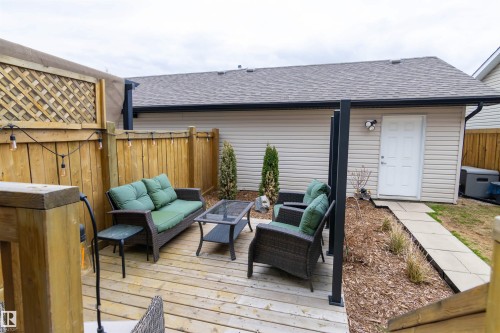 136 Cy Becker Boulevard, Edmonton, AB - Outdoor With Deck Patio Veranda With Exterior