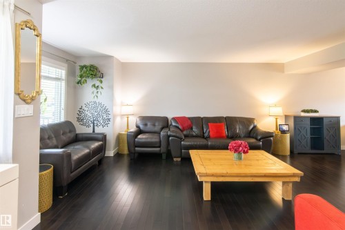 136 Cy Becker Boulevard, Edmonton, AB - Indoor Photo Showing Living Room