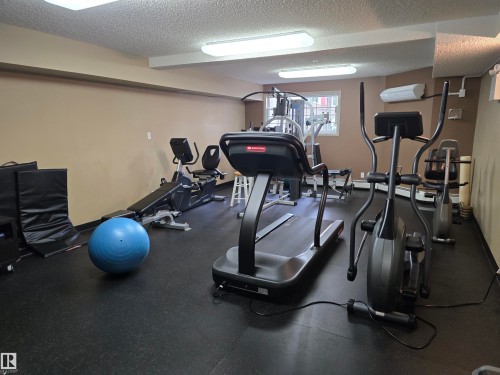 404 10311 111 Street, Edmonton, AB - Indoor Photo Showing Gym Room