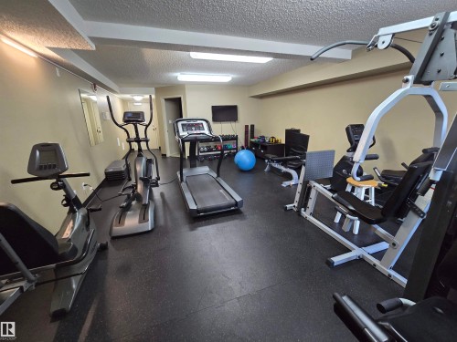 404 10311 111 Street, Edmonton, AB - Indoor Photo Showing Gym Room