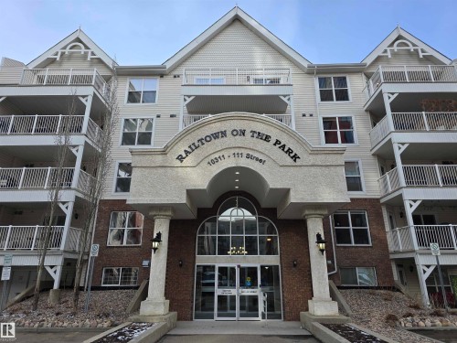 404 10311 111 Street, Edmonton, AB - Outdoor With Balcony With Facade