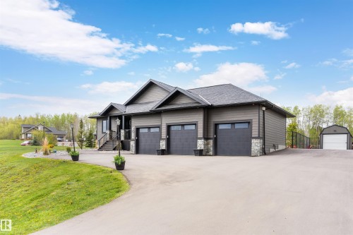 2011 Spring Drive, Rural Parkland County, AB - Outdoor With Facade