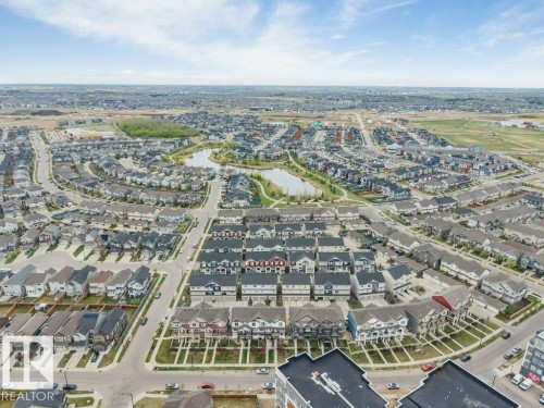 Expansive aerial perspective showcasing a residential development - 53 1110 Daniels Link Link, Edmonton, AB - Outdoor With View