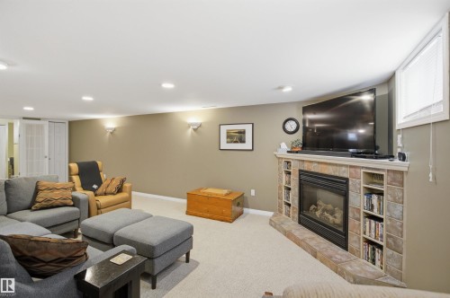 10663 59 Street, Edmonton, AB - Indoor With Fireplace