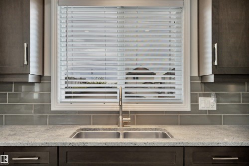 36 Spruce Boulevard, Leduc, AB - Indoor Photo Showing Kitchen With Double Sink