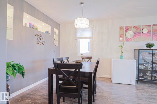 9828 169 Street, Edmonton, AB - Indoor Photo Showing Dining Room