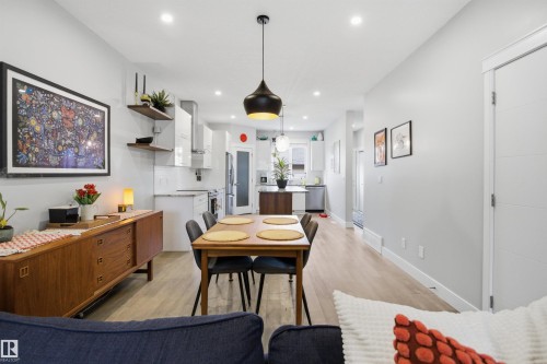 11639 128 Street, Edmonton, AB - Indoor Photo Showing Dining Room