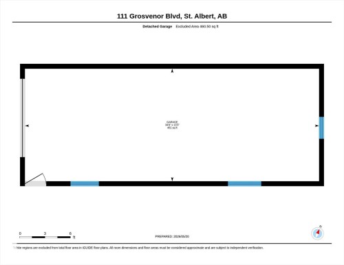 Floor plan - 111 Grosvenor Boulevard, St. Albert, AB - Other