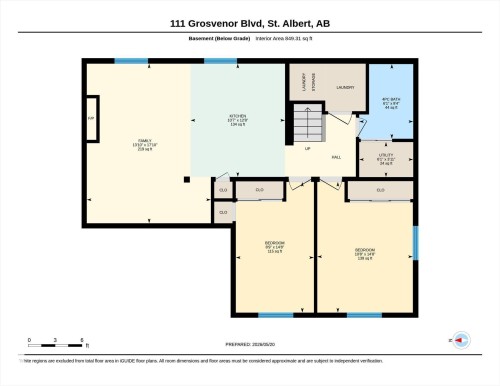 Floor plan - 111 Grosvenor Boulevard, St. Albert, AB - Other