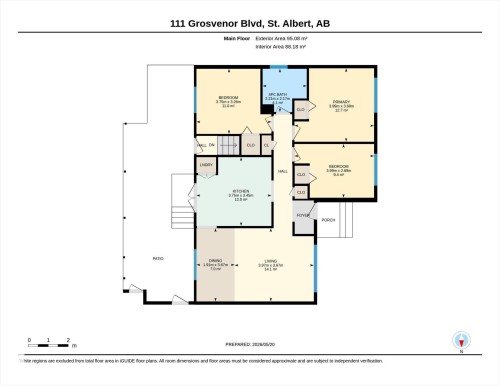Floor plan - 111 Grosvenor Boulevard, St. Albert, AB - Other
