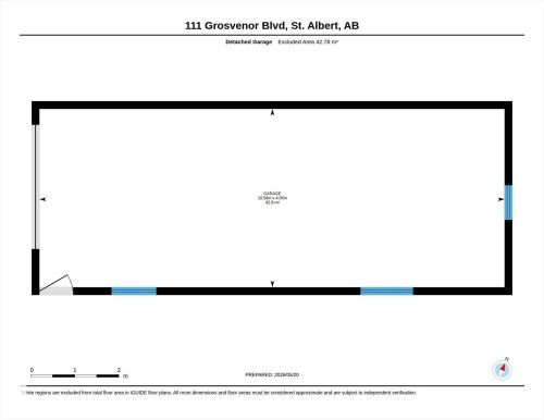 Floor plan - 111 Grosvenor Boulevard, St. Albert, AB - Other