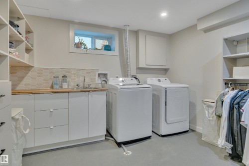 3419 84 Street, Edmonton, AB - Indoor Photo Showing Laundry Room