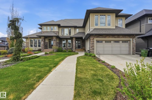 3256 Allan Way, Edmonton, AB - Outdoor With Facade