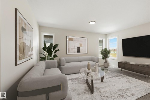 9 Redpoll Wynd, St. Albert, AB - Indoor Photo Showing Living Room