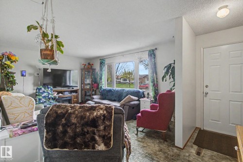 8115 169 Street, Edmonton, AB - Indoor Photo Showing Living Room