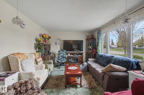 8115 169 Street, Edmonton, AB - Indoor Photo Showing Living Room