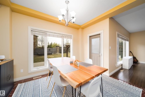 Dining area - 1508 Cunningham Cape Cape, Edmonton, AB - Indoor Photo Showing Dining Room