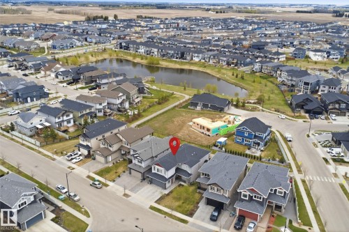 Aerial view - 3909 49 Ave, Beaumont, AB - Outdoor With View