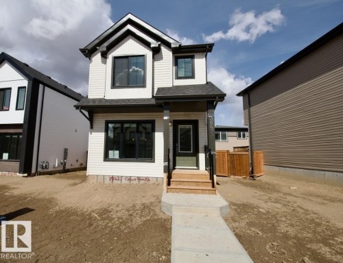 Upper 3862 Chrustawka Place Sw, Edmonton, AB - Outdoor With Facade