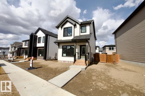 Upper 3862 Chrustawka Place Sw, Edmonton, AB - Outdoor With Facade