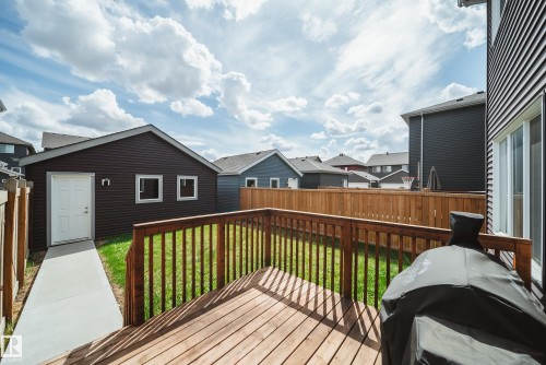 3365 Orchards Link Link, Edmonton, AB - Outdoor With Deck Patio Veranda With Exterior