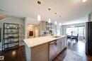 3365 Orchards Link Link, Edmonton, AB  - Indoor Photo Showing Kitchen With Double Sink With Upgraded Kitchen 