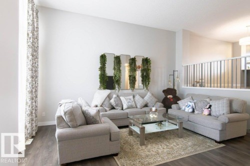 215 Southfork Drive, Leduc, AB - Indoor Photo Showing Living Room