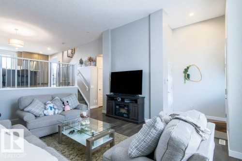 215 Southfork Drive, Leduc, AB - Indoor Photo Showing Living Room