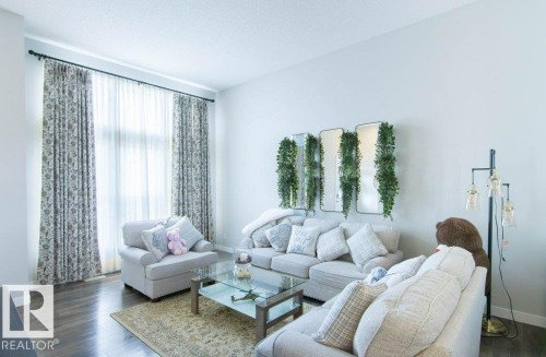 215 Southfork Drive, Leduc, AB - Indoor Photo Showing Living Room
