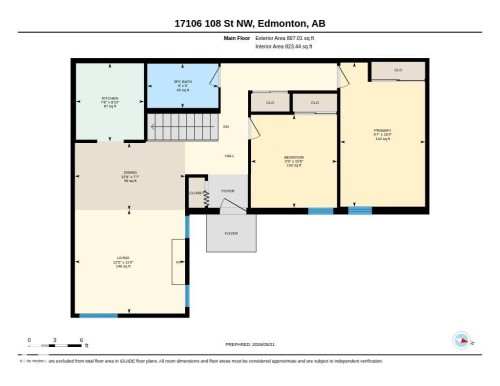 Floor plan - 17106 108 St Nw, Edmonton, AB - Other