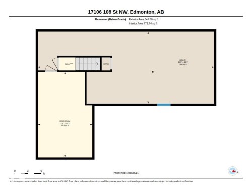 Floor plan - 17106 108 St Nw, Edmonton, AB - Other