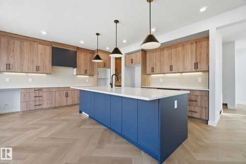17108 2 Street, Edmonton, AB - Indoor Photo Showing Kitchen