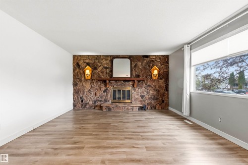 9025 152 Street, Edmonton, AB - Indoor With Fireplace