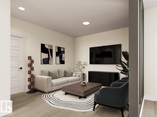 5132 Cawsey Bend Sw, Edmonton, AB - Indoor Photo Showing Living Room