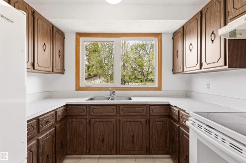 74 Andrew Crescent, St. Albert, AB - Indoor Photo Showing Kitchen With Double Sink