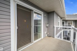 Private balcony with concrete flooring, glass panel railing, and grey siding - 
