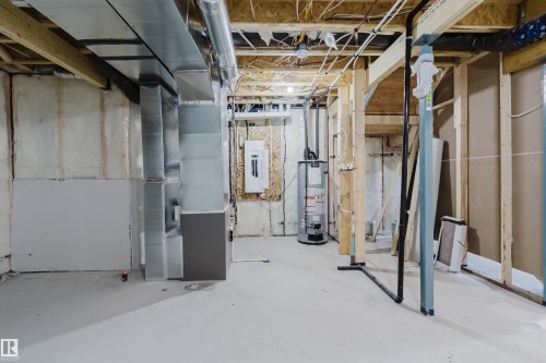 806 Elderberry Court, Edmonton, AB - Indoor Photo Showing Basement