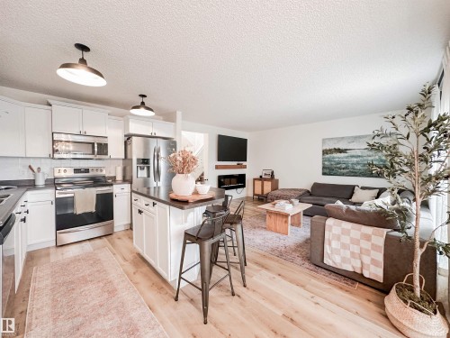 60 Nevis Close, St. Albert, AB - Indoor Photo Showing Kitchen With Stainless Steel Kitchen