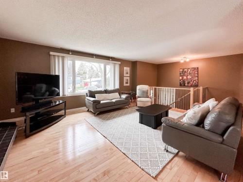53 Alpine Boulevard, St. Albert, AB - Indoor Photo Showing Living Room