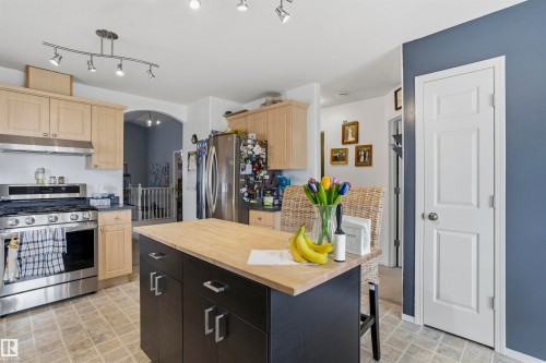 11 Egerland Place, Stony Plain, AB - Indoor Photo Showing Kitchen
