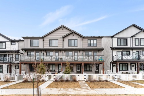 19615 28 Avenue, Edmonton, AB - Outdoor With Balcony With Facade
