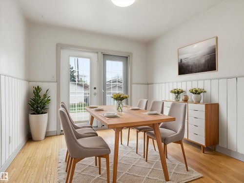 12324 104 Street, Edmonton, AB - Indoor Photo Showing Dining Room