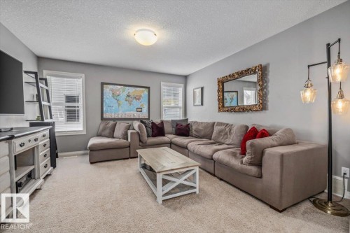 22933 94A Avenue, Edmonton, AB - Indoor Photo Showing Living Room