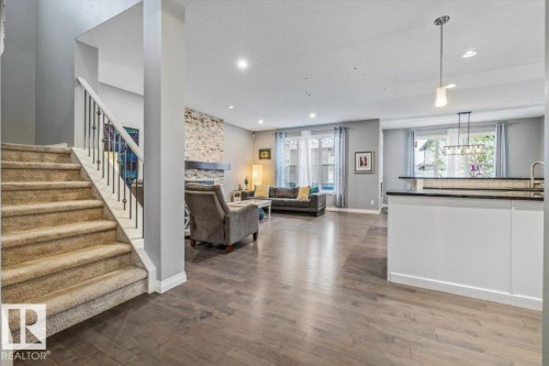 22933 94A Avenue, Edmonton, AB - Indoor With Fireplace