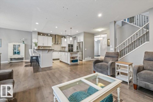 22933 94A Avenue, Edmonton, AB - Indoor Photo Showing Living Room