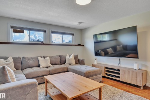 14104 79 Street, Edmonton, AB - Indoor Photo Showing Living Room