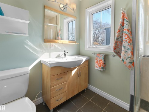 9815 90 Avenue, Edmonton, AB - Indoor Photo Showing Bathroom