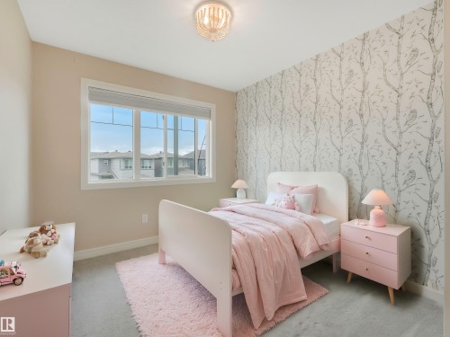 Virtually Staged - 19310 26A Ave, Edmonton, AB - Indoor Photo Showing Bedroom