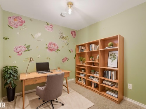 Virtually Staged - 19310 26A Ave, Edmonton, AB - Indoor Photo Showing Office